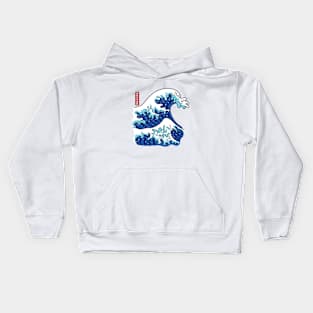 The Great Wave Simple Kids Hoodie